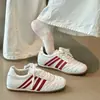 Zapatillas de entrenamiento retro clásicas alemanas para mujer, súper populares en otoño de 2026, zapatillas deportivas casuales versátiles de suela plana para mujer