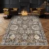 Alfombra Retro Americana Sala de Estar Área Grande Resistente a la Suciedad Cojín para Mesa de Centro Manta para Sofá Dormitorio Fácil de Cuidar Manta de Noche Puede Representar Cabello