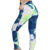 Pantalones tie-dye con bolsillo burbuja Talla grande europea y americana Pantalones de yoga Transfronterizos Pantalones deportivos de fitness