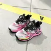 Zapatos deportivos de doble malla para niños Kebidi, zapatillas para correr, zapatos de doble malla para niños de primavera y otoño, zapatos deportivos para estudiantes, talla 32-37