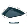 Travessa de servir em plástico, estilo japonês, design criativo, tamanho grande para uso doméstico, espessa e resistente a quedas, adequada para pratos frios, bares, KTVs, lanches e frutas