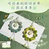 Colgante Redondo Minimalista de Cuentas Raíz de Bodhi Cadena para Teléfono Bolso Llavero Accesorio Pulsera de Alta Estética para Mujeres Cuentas de Oración Budistas