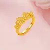 Anillo de Filigrana de Mariposa de Cobre Chapado en Oro Estilo Vietnamita Nuevo, Anillo de Lujo Ligero de Moda de Gama Alta, Venta al por Mayor desde el Fabricante