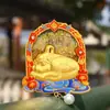 Dinastia Han Ocidental Besta Dourada Dinastia Yuan Padrão de Nuvem Ruyi Placa de Ouro Wenchuang Clássico Adesivos para Geladeira Comemorativo do Museu de Nanjing Presente Exquisito