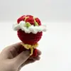 Ramo de Lana Hecho a Mano Terminado DIY Regalo para el Día del Maestro San Valentín Adornos para Coche de Rosa Girasol
