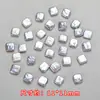 Fuerte Lustre Perla Barroca Cuadrada Natural de Agua Dulce Materiales para Accesorios de Aretes Hechos a Mano DIY Cuentas Sueltas al Por Mayor