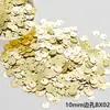 Lantejoulas Redondas Escama de Peixe 10/20/30mm Materiais para Artesanato DIY para Roupas Vestidos Roupas Infantis Miçangas Não