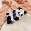 Nuevo Clip de Agarre de Ácido Acético Panda Animal Agarre para el Cabello Accesorios para el Cabello de Niña Linda Horquilla de Dibujos Animados Personalizada Tocado Sencillo para Combinar con Todo