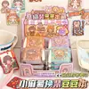 Serie 3 de Libros de Pegatinas para Vestir Little Mochi Modelo Nuevo Pegatinas de Dibujo Soportes para Escenas Miniatura Dropshipping