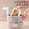 Nueva Bolsa de Almuerzo Impermeable con Aislamiento Portátil de Gran Capacidad Espesa Bolsa de Almuerzo para Oficinistas y Estudiantes