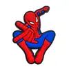 Novos chaveiros de sapato do Homem-Aranha, fivelas de sapato, chaveiros de sapato de PVC para Crocs, best-seller da Amazon