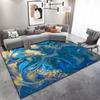 Alfombra de Fondo Lavada de Cachemira Imitación Transfronteriza de Amazon Patrón de Mármol Sala de Estar Manta Decorativa Hotel Casa de Familia Pasillo Manta
