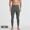 Calças Leggings Térmicas Masculinas 100% Algodão Puro Outono e Inverno Calças Quentes Calças de Segunda Pele de Algodão Masculinas Calças de Algodão Masculinas