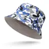 2026 Novo Chapéu Dobrável de Algodão Poliéster Chapéu Redondo para Viagem ao Ar Livre Chapéu Bucket Versátil Casual Moda Masculino Feminino