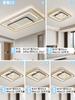 Lámpara de techo nórdica moderna rectangular creativa para sala de estar, pasillo, luz principal LED, luz azul, protección ocular, dormitorio, sensación avanzada