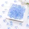 Cristal de Imitación Gelatina Corazón de Melocotón Cuentas de Vidrio DIY Pulsera de Cuentas Accesorios de Joyería Cuentas Sueltas Venta al por Mayor