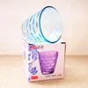 Conjunto de Presente de Vidro Gotas de Chuva, Copo de Suco Criativo para Casa, Atividade ao Ar Livre Espessado Caixa de Presente Colorida