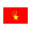 No. 6 bandera de fiesta bandera bandera bandera de la brigada de Jóvenes Pioneros bandera roja de cinco estrellas 60*40cm bandera roja pura bandera personalizada