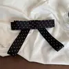 Nuevo pasador de pelo con lazo de lunares para mujer, pinza para la parte trasera de la cabeza, pinza de resorte recta, pasador, accesorio para el cabello, adorno para el cabello