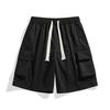 Shorts Cargo de Primavera para Hombre Delgados Casuales Deportivos de Marca a la Moda High Street Pantalones Cinco Puntos Estilo Deportivo Holgados Americanos