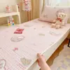 Cubrecama acolchado 100% algodón para dormitorio estudiantil, apto para todas las estaciones, sábana de cama individual 100% algodón, colchón antideslizante 90x190 colchón delgado