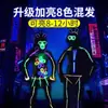 Palos Fluorescentes Populares Se Pegan a la Ropa, Hombre de Palo Bailarín, Juguetes Pequeños Luminosos Divertidos para Niños, Palos de Color Fluorescente al por Mayor