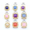 Espaçadores de Ouro Antigo Contas Soltas Incrustadas com Pedras Estilo Chinês Contas de Transferência Acessórios para Pulseiras DIY Pulseira com Contas Vendas Diretas Atacado