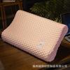 Almohada de Verano Almohada Algodón con Memoria Protección para la Columna Cervical para Ayudar a Dormir Transpirable Estudiante Linda Almohada para Siesta Dormitorio Hora de Almuerzo Sueño