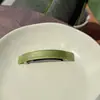 Coreano Nuevo Largo Cuadrado Etiqueta Dorada Pinza de Resorte Textura Colorida Ins Accesorios para el Cabello de Primavera y Verano Pinza de Resorte Grande Accesorios para el Cabello