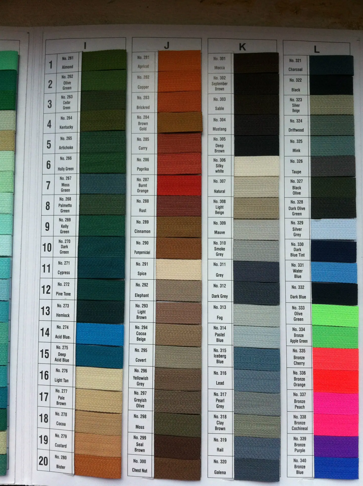 Color card 003