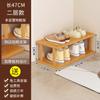 Zapatero Simple Puerta Hogar Esquina Zapatero Espacio de Almacenamiento Ahorro de Espacio Multicapa Gabinete Zapatero Pequeño Debajo de la Mesa de Dormitorio