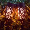 Lámpara solar de llama personalizada, 12 LED, para exteriores, patio, paisaje, decorativa, con enchufe de tierra