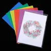 Clip para Hojas Individuales A4 Carpeta en Forma de L Carpeta Multifuncional para Documentos Carpeta Transparente para Exámenes Bolsa de Plástico para Documentos Portatarjetas Transfronterizo