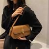 Bolso Cruzado Ins para Mujer 2021 Nuevo de Moda Tendencia Celebridad de Internet Bolso de Axila Estilo Ins Francés Nicho Bolso de Hombro Único Tipo Sillín