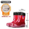 Botas de lluvia impermeables de malla sin forro de caña alta de secado rápido para hombres para sitios de construcción, zapatos de caña media para hombres, zapatos de goma antideslizantes, botines de lluvia