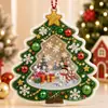 Nuevo kit de pintura de diamantes de Navidad, una manualidad DIY divertida y creativa para niños, con pedrería brillante y pegatinas de diamantes de formas únicas, perfecto como regalo de Año Nuevo transfronterizo