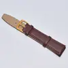 Correa lisa alargada para hombre y mujer, fina, de cuero PU, hebilla de pasador, correa de cuero, cadena de reloj de 12-22 mm, accesorios de reloj