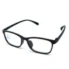 Armação de Óculos Transparente 9868Tr90 Anti Luz Azul Companheiro de Aula Online Lentes Universais Masculinas e Femininas Armação Preta Proteção para os Olhos