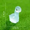 Micro-Paisagismo Luminoso Pequenos Ornamentos de Dinossauro Artesanato em Resina Decoração de Paisagismo com Musgo para Jardinagem Acessórios Ornamentos de Exportação