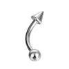 Joyería de acero inoxidable para piercing transfronterizo anillo de nariz plateado clavo de labio clavo de ceja clavo de hueso de oreja clavo de ombligo Amazon AliExpress