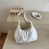 Mochila versátil de estilo coreano con cordón, plisada y de gran capacidad, bolso de hombro y bolso cruzado, nueva moda de otoño 2026 transfronterizo