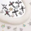 Pingente Ornamento de Metal Liga Estrela de Cinco Pontas Lua Pingente Artesanal DIY Acessórios de Ornamento Acessórios para Pulseira Colar