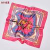 Bufanda cuadrada pequeña versátil y profesional, de varios estilos, con estampado de colores, para damas, venta al por mayor, 60 unidades
