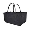 Bolsa de fieltro para leña transfronteriza, bolsa de transporte, bolsa de fieltro de gran capacidad, bolso de mano, bolsa de fósforos de tela no tejida, se puede imprimir el logotipo