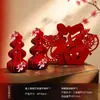 Decoraciones para inauguración de casa, suministros para ceremonia de mudanza, adornos de personaje "Alegría de la Mudanza", decoración para la entrada de la nueva casa, arreglo de ambiente