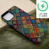 La Funda para Teléfono Móvil de Doble Capa con Tablero de Ajedrez y Tótem Retro Más Vendida de Temu para iPhone 16 con Película Mate para Apple 17