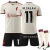 2526 Camiseta de Fútbol No. 11 Salah No. 9 Icak No. 4 Van Dijk Liverpool Visitante No. 7 Maillot de Traje Wirtz