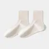 Meias Antibacterianas com Íons de Prata para Mulheres, Angulo Reto, Outono e Inverno, Absorventes de Suor, Respiráveis, Meia-Calça Média para Mulheres, Resistentes a Odores, Indústria de Meias de Zhuji