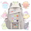 Mochila escolar temática Reino de Rocas para niños y niñas, azul aqua, Dimo Spark, gran capacidad, mochila versátil para estudiantes de primaria