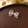 Moda Coreana Aroma Pequeño Cuentas de Arroz Escarchadas Lazo Colgante para Bolso DIY Cadena para Teléfono Móvil Flor para Zapatos Pendientes para Mujer Accesorios